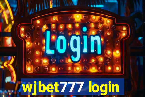 wjbet777 login